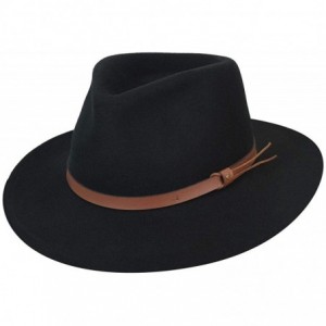 Cowboy Hats Men- Women Dakota Litefelt Outback - Black - CZ1144E1NCT $46.81