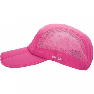 Baseball Caps Quick Dry Outdoor Sun Hat for Fishing Hiking Safari Travel UPF 50+ Breathable Packable Mesh Baseball Cap - C718...