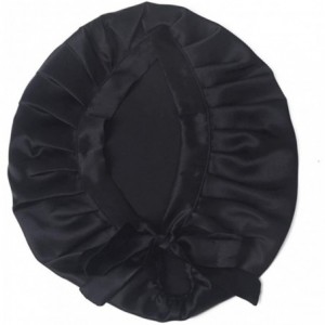 Skullies & Beanies Natural Sleep Bonnet Beauty - Black - CY12NA5JIR8 $35.58