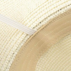Sun Hats Womens Big Bowknot Straw Hat Foldable Roll up Sun Hat Beach Cap UPF 50+ Protection Sun Hats 041 - Navy-c - C318T3X0K...