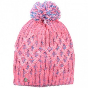 Skullies & Beanies Women's Moritz Hat - Bryte Pink/Multi Color - CR11VX9OOGZ $46.49