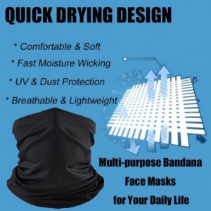 Balaclavas Cooling Neck Gaiter Face Mask for Men Women Outdoor - Camouflage Bandana Dust Wind Balaclava Headwear - CH198CRRNZ...