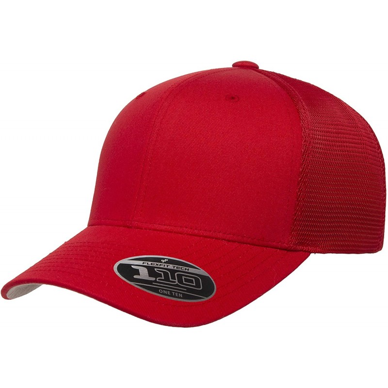 Baseball Caps Men's 110 Mesh Cap - Red - CZ18TCW0X5W $23.22