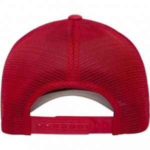 Baseball Caps Men's 110 Mesh Cap - Red - CZ18TCW0X5W $23.22