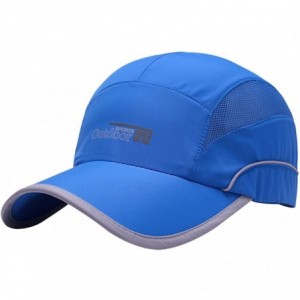 Baseball Caps Unisex Summer Running Cap Quick Dry Mesh Outdoor Sun Hat Stripes Lightweight Breathable Soft Sports Cap - C118D...