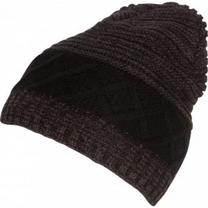 Skullies & Beanies Basile Soft and Warm Everyday Commuter Knit Hat Beanie Unisex - 1761-black Sweater - CC186UGKOI2 $21.58