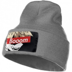 Skullies & Beanies Ba-Ku-Gou Outdoor Hat Knitted Hat Warm Beanie Caps for Men Women - Deep Heather - CZ18Q0EZA89 $33.70