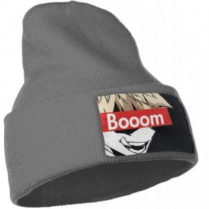 Skullies & Beanies Ba-Ku-Gou Outdoor Hat Knitted Hat Warm Beanie Caps for Men Women - Deep Heather - CZ18Q0EZA89 $19.56