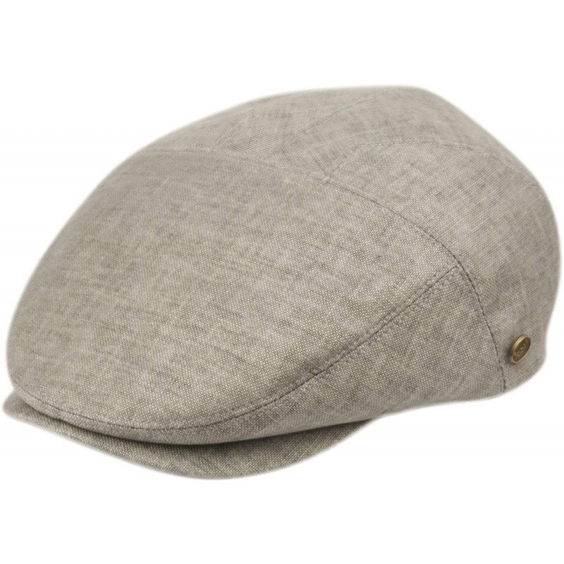 Newsboy Caps Men's Cotton Flat Ivy Caps Summer Newsboy Hats - Iv2921 - CH18QSZTXSX $68.59