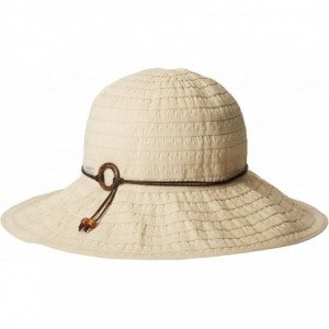 Sun Hats Women's Coconut Ring Safari Sun Hat - Natural - C3114ZC96OR $66.31