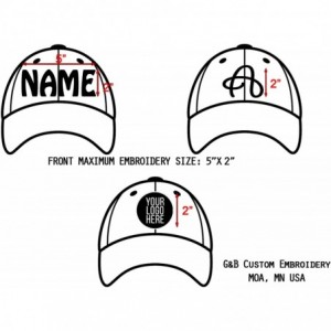 Visors Custom Hat 6277 and 6477 Flexfit caps Embroidered. Place Your Own Logo or Design - Navy - CA188XYUTNM $68.77