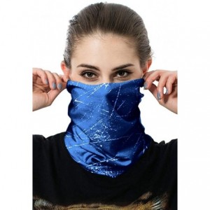 Balaclavas Unisex Multifunctional Seamless Bandana Face Mask Neck Gaiter Headwear Tube Mask Scarf - Blue 1 - CO19887M8W8 $23.24