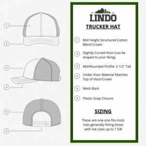 Baseball Caps Trucker Hat - Palm Tree Series - Black/Aqua - CC12FQ9FXLR $26.04