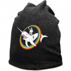 Skullies & Beanies I Run Hoes for Money Women's Beanies Hats Ski Caps - The Rainbow Narwhale Knight /Deep Heather - CX194QXQT...