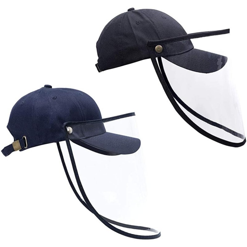 Baseball Caps Baseball Hat- Bucket Hat Men & Women- Fashion Sun Hat UV-Proof - P-black+navy Blue - CG198UKLSHC $45.55