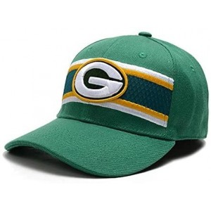 Baseball Caps Adjustable Snapback Hats Mens Sports Fit Cap Baseball Caps for Fans Men and Women - Green Bay Packers - C9198DS...