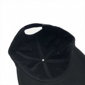Baseball Caps X Hat Dad Hat Baseball Cap Embroidered Cap Adjustable Cotton Hat Plain Cap - Black - CC184SL23UX $20.63