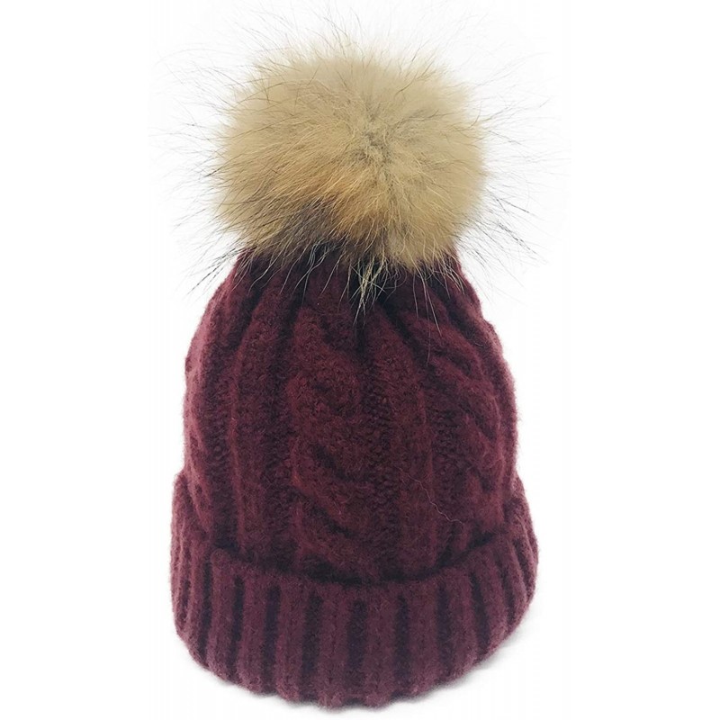 Skullies & Beanies knife Knitted Winter Snowboarding Slouchy - Wine Red - CQ18IWD0WXK $10.83