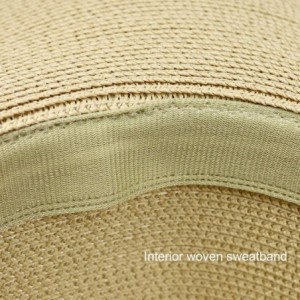 Sun Hats Womens Bowknot Straw Hat Foldable Beach Sun Hat Roll up UPF 50+ - Ae Always on Vacay - Beige - C818TR978LY $31.06