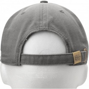 Baseball Caps Classic Baseball Cap Dad Hat 100% Cotton Soft Adjustable Size - Grey - CE11AT3RW1T $7.82