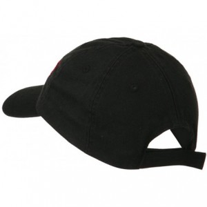 Baseball Caps Victory Embroidered Washed Cap - Black - C311MJ3TTP5 $48.62