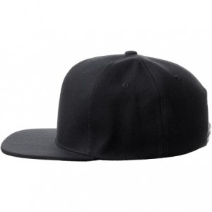 Baseball Caps Classic Snapback Hat Custom A to Z Initial Raised Letters- Black Cap White Black - Initial P - CP18G4QON9Y $14.53