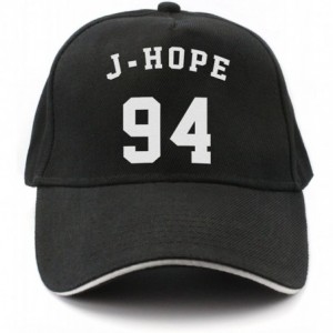 Baseball Caps Kpop BTS Baseball Cap Member Name and Birth Year Number Cap Snapback hat with lomo Card - J-hope - C5188QTWEOD ...