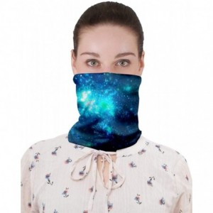 Headbands Womens Starry Night Sky Moon Stars Space Constellations Planets Mrs Frizzle Face Mask Bandanas Headbands - C5198S9Q...