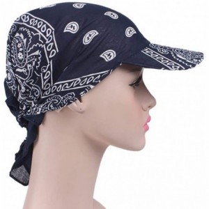 Skullies & Beanies Chemo Headwear Turbans Cancer Hats Sleeping Hats Sleep Bonnet Cap Baseball Cap - Pink - CM18SW0Q7TU $21.84