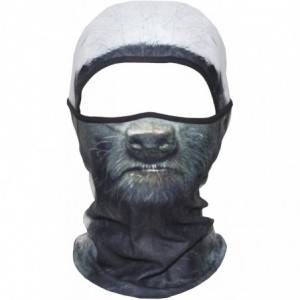 Balaclavas 3D Animal Neck Gaiter Warmer Windproof Full Face Mask Scarf for Ski Halloween Costume - Honey badger - CC194S4GZLY...