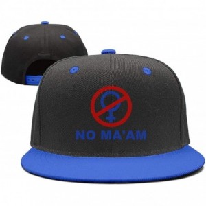 Baseball Caps No Ma'am - Vintage Style Trucker Hat Retro Mesh Cap - No Ma'am-14 - C118LE72LEE $40.29