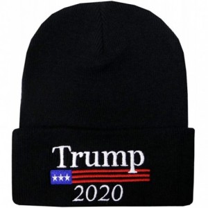 Skullies & Beanies Sk901 Trump Collection Ski Winter Beanie Hat - Multi Colors - Black - CL18K3QA92R $12.14