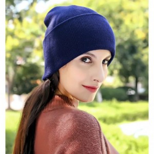 Skullies & Beanies Knit Watch Hat Winter Warm Beanie Hat Chunky Slouchy Skull Cap Soft Stretch Cable Knit Hat for Wen Women -...