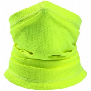 Balaclavas Neck Gaiter Face Scarf/Neck Cover/Face Mask Cover for Dust Sun Protection Headwear Hear Warp (Black+ Gray) - CI18Y...