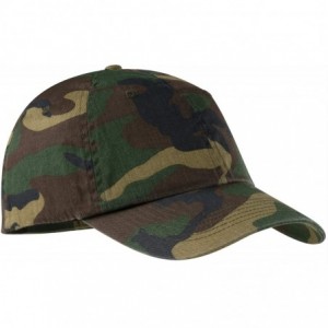 Baseball Caps Fashionable Camouflage Twill Cap - Military Camo - CM11NGRJEMB $18.26