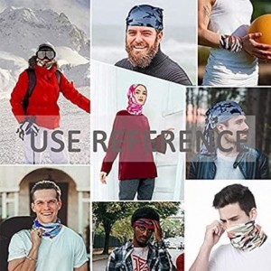 Balaclavas Seamless Face Mask Face Cover Bandana Unisex Elastic Neck Gaiter Headband for Dust Outdoors Fishing Sports Scarf -...