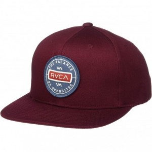 Baseball Caps Navigate Snapback Hat - Wine - CV18M7D22M5 $56.30