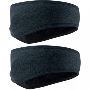 Cold Weather Headbands Ear Warmer 2 Pack Thicken Winter Super Warm Headband Full Cover Muffs - Gray - CA18ZLDMKIN $17.54