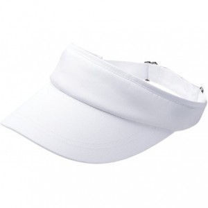 Visors Unisex Sports Visor / Headwear - White - CX11C0IFPRF $19.22