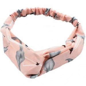 Headbands Headbands Flamingo Hairband Comfortable - Pink - CX18GZEODNW $22.17