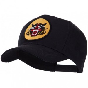 Baseball Caps Army Circular Shape Embroidered Military Patch Cap - Tank - CE11FETEO1F $35.49