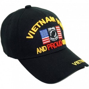 Baseball Caps U.S. Military Vietnam Veteran Official Licensed Embroidery Hat Army Veteran Baseball Cap - CI18EZN5GC5 $52.83