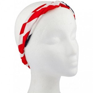 Headbands Large Print Patriotic July 4th Independence Day Head wrap - C712F8L74XX $21.68