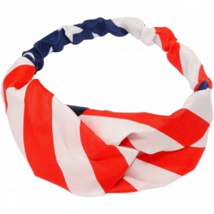 Headbands Large Print Patriotic July 4th Independence Day Head wrap - C712F8L74XX $21.68