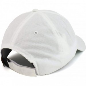 Sun Hats Lightweight UV 50+ UPF Sunshield Long Bill Mesh Lined Cap - White - CN18T9GC8D0 $36.02