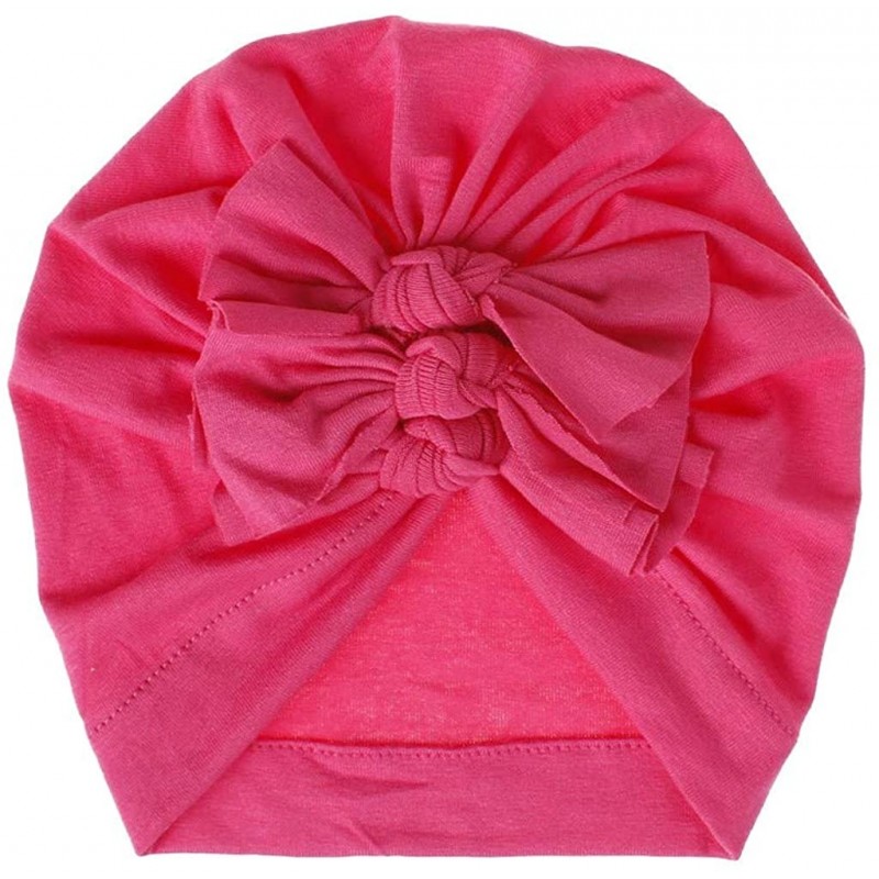 Newsboy Caps Newsboy Bomber Bowknot Fashion - Hot Pink - CJ18A77I0E9 $16.10