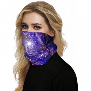 Skullies & Beanies Windproof Face Mask-Balaclava Hood-Cold Weather Motorcycle Ski Mask - Universe Purple - CS197ZIDSNO $17.72