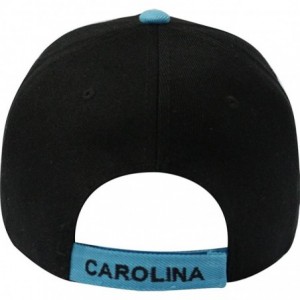 Baseball Caps Team Color City Name Embroidered Baseball Cap Hat Unisex Football Basketball - Carolina - CP1850D8IK5 $28.63
