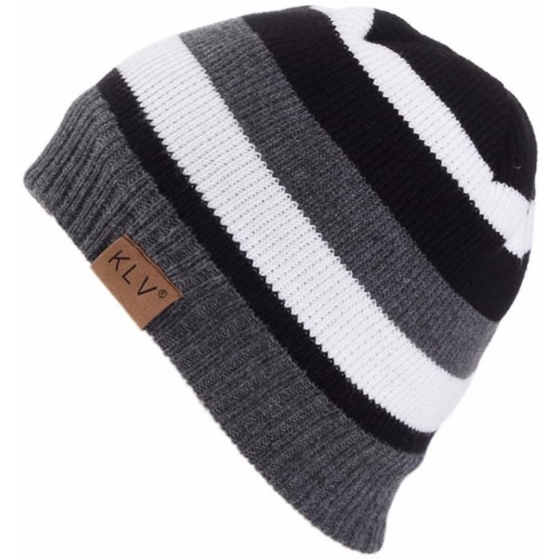 Skullies & Beanies Sell Gift- Men Women Baggy Warm Crochet Winter Wool Knit Ski Beanie Skull Slouchy Caps Hat (White) - White...