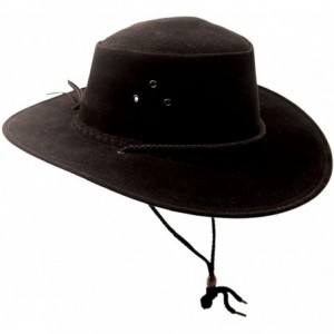 Cowboy Hats Traders 5H31 The Soaka Hat - Black - CG114EA7HNL $76.69